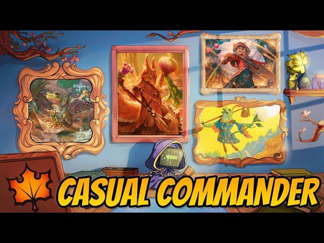 Bloomburrow Battle: HAZEL  FLUBS  CRUELCLAW  HELGA | Casual Commander Showdown