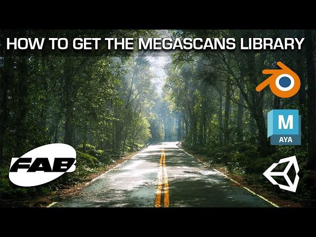 How to Get Megascans for all 3D Software