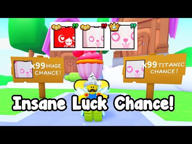 I Spent 100 Hours Hatching Best Egg With Insane Luck Chance In Pet Simulator 99!