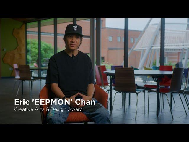 Alumni of Distinction Awards - Eric "EEPMON" Chan - Creative Arts & Design Award