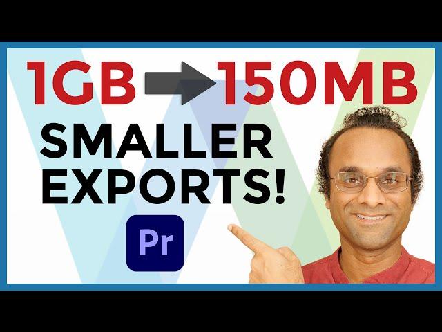 Export HIGH QUALITY files with SMALL SIZE from Adobe Premiere Pro in 2023