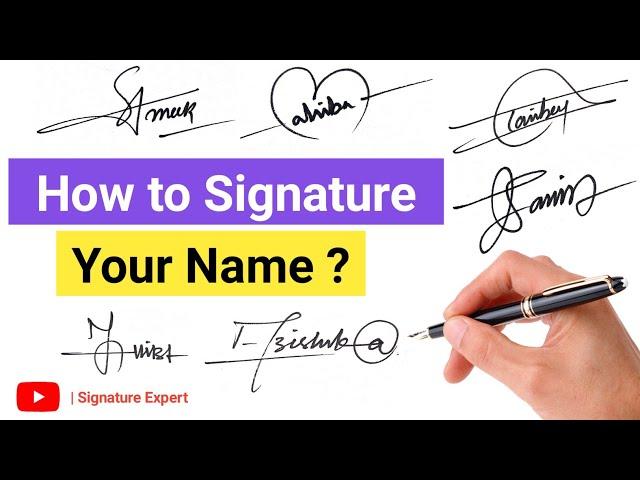  How To Signature Your Name | Signature Style Of My Name | Signature ideas | Write the Name