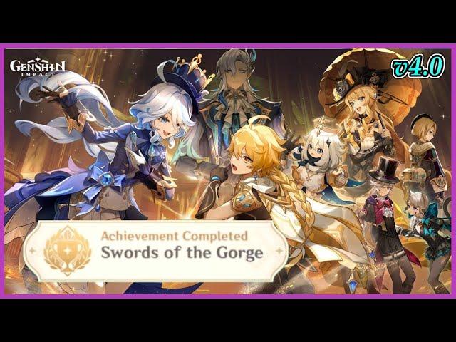 Swords of the Gorge | Hidden Achievement | v4.0 Guide | Genshin Impact