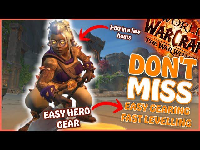 Get EASY gear, FAST levelling and HUGE class changes inc | The War Within