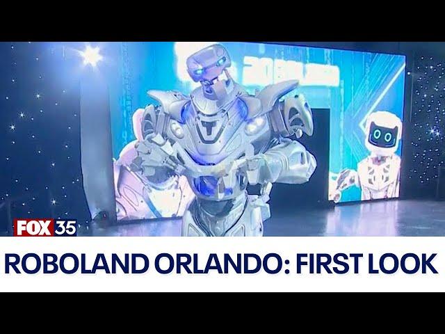 First look at Roboland Orlando: Interact with robots!