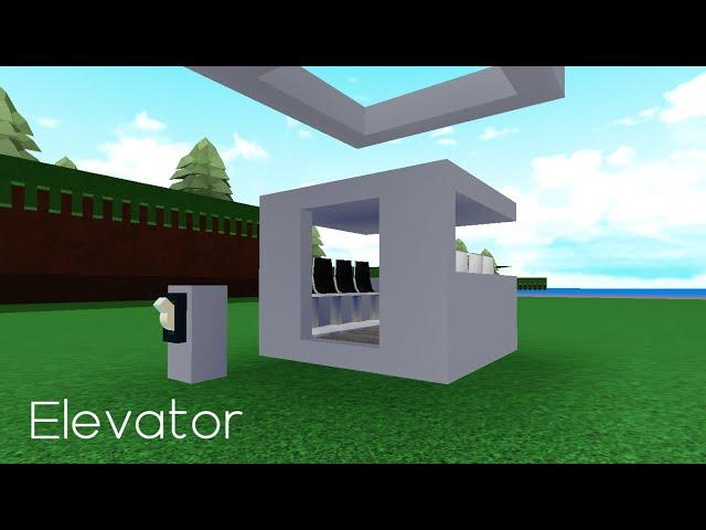 Very easy elevator tutorial build a boat for treasure ROBLOX