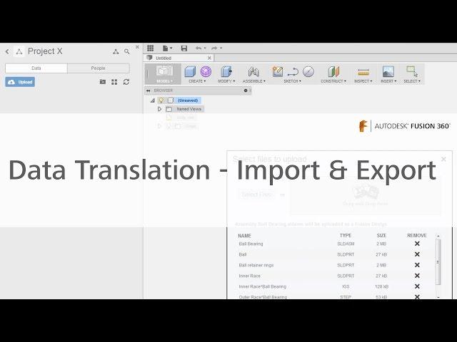 8: Data Translation - Import & Export