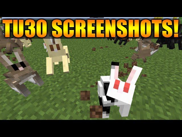 Minecraft Xbox 360 + PS3: NEW Title Update 30 Screenshot - 1.8 Features Rabbits & MORE