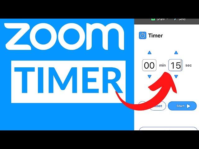 How to start the Zoom Timer app