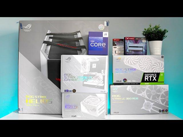 All ROG White PC feat. ROG Strix Z690-A Gaming Wifi D4 - Unboxing & Overview [Ph]