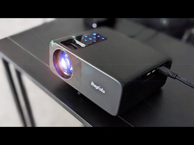 Rayfoto Projector - Ultra Bright, Ultra Clear & 4K Support - Full Review!