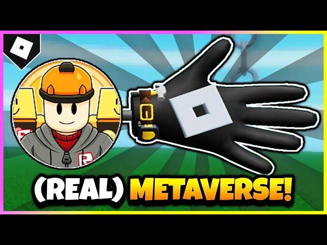 How To ACTUALLY Get METAVERSE GLOVE & "Day in the life of a small Game Developer" BADGE Slap Battles