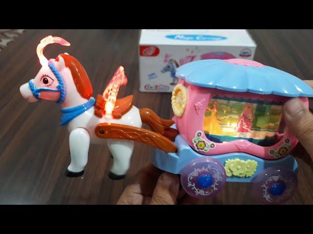 MUSICAL PONY MAGIC CARRIAGE | TOYVIEW USS |  TOYS FOR KIDS |