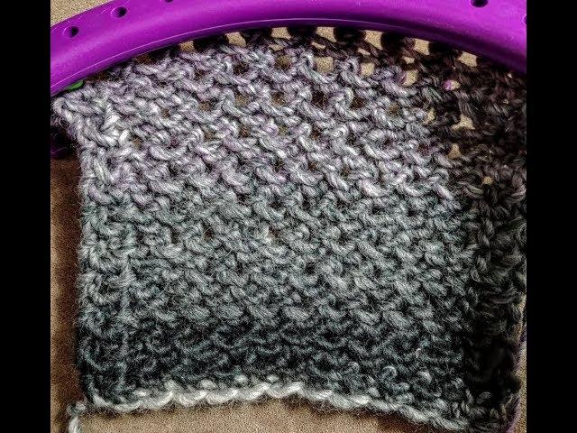 Free Flowing Stitch for Scarves Shawls Cowls and Blankets Loom Knit