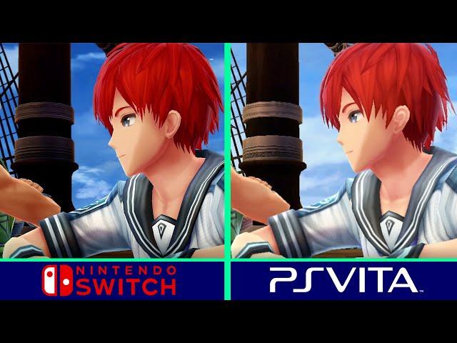 YS VIII Switch & PS Vita 2022 Comparison | Throwback Comparison!