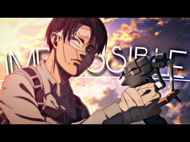 Attack on Titan Final Season Part 3「AMV」- Impossible -「4K UHD」