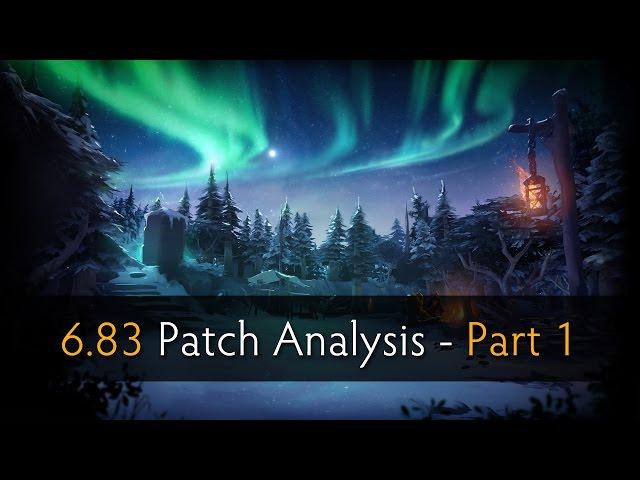 Dota 2 - Patch Analysis 6.83 with SUNSfan & syndereN - Part 1