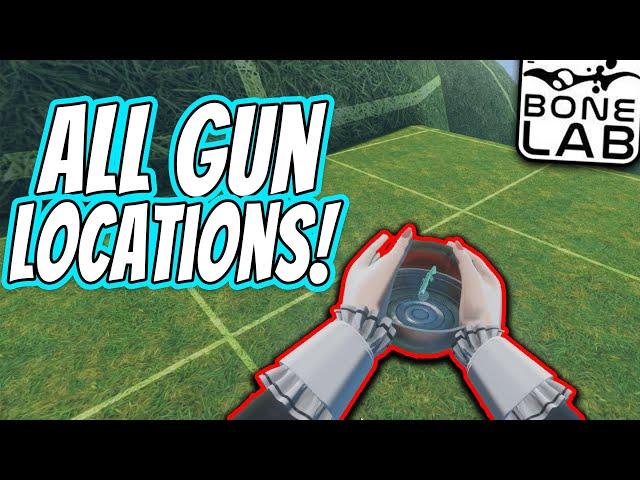 Every Bonelab Gun Capsule Locations *Tutorial*