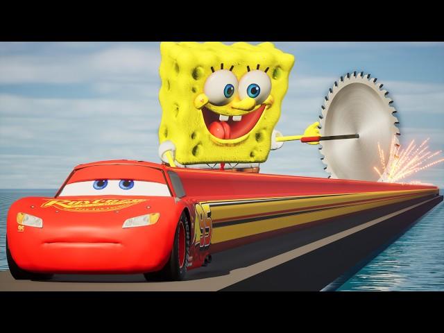 Epic Escape From SpongeBob Amazing Maze from Lightning Mcqueen #8