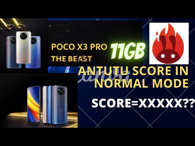 Poco X3 pro Antutu Benchmark Score