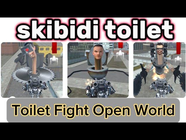 Toilet Fight Open World Gameplay