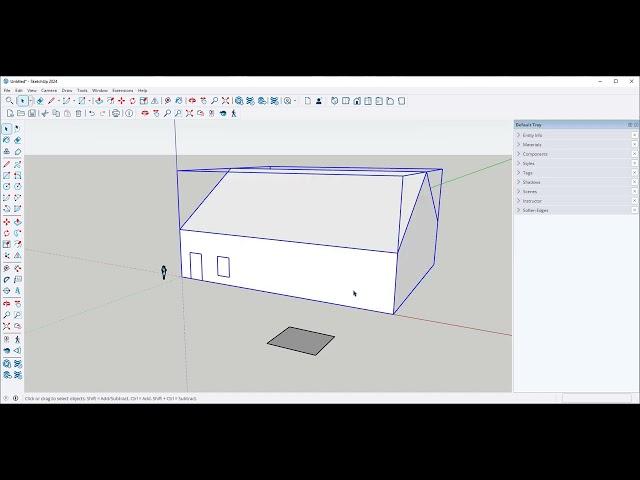 SketchUp 2024 Tape Measure