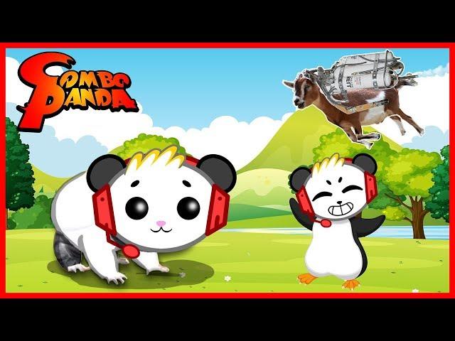 Best Animal Friendly Games! Let's Play Roblox Hamster Sim + Goat Simulator with Combo Panda