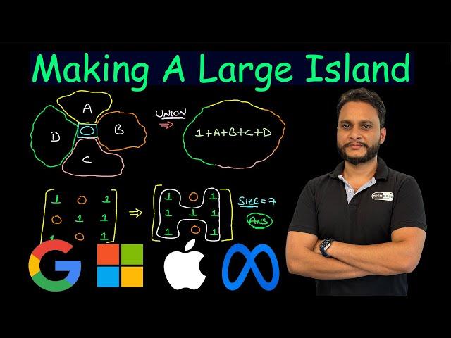 Making A Large Island | Leetcode 827