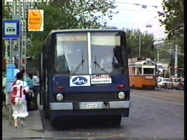 1996.05.15. Ikarus-280-asok (BX 71-32, BX 64-82) a 73gyorson  EREDETI HANGGAL!!