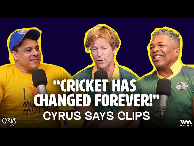 "Cricket Has Changed Forever!" ft. Jonty Rhodes and Makhaya Ntini