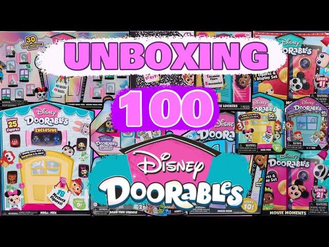 UNBOXING 100 DISNEY DOORABLES!! (Actually it's 115 Doorables, but 100 is a better title lol :)