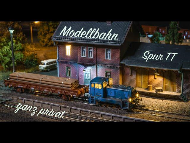 Modelleisenbahn in TT ganz Privat