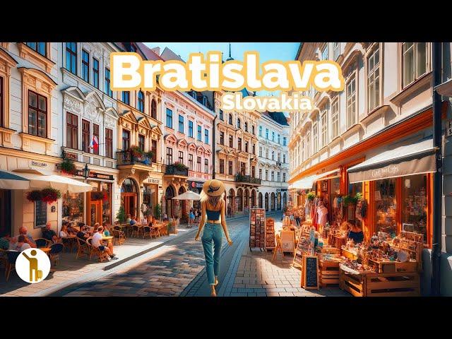 Bratislava, Slovakia | Europe's Best Capitals | 4k HDR 60fps Walking Tour (▶186min)