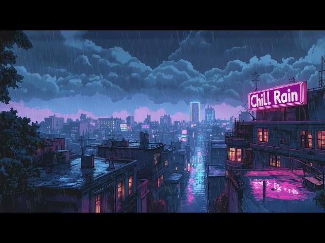 Chill Lo-fi Hip Hop Radio Music  Relaxing Lofi Beats to focus, sleep ~ Rainy Lofi City Vibes 