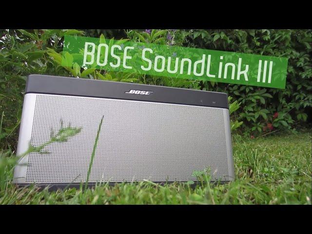 BOSE SoundLink III Краткий обзор bluetooth колонки