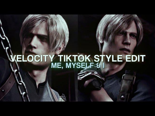 “Me, Myself & I” Velocity Tiktok Style Edit Preset - ALIGHT MOTION