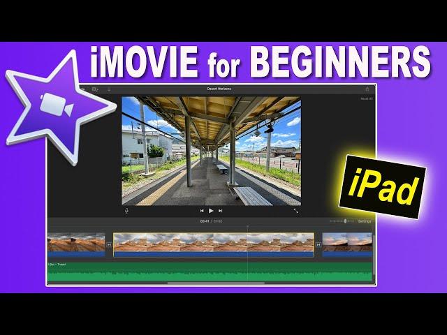 iMovie for iPad Tutorial - Shrink and Expand Time Line | Customize Time Line