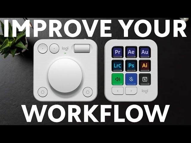 Speed Up Your Editing With The Logitech MX Creative Console