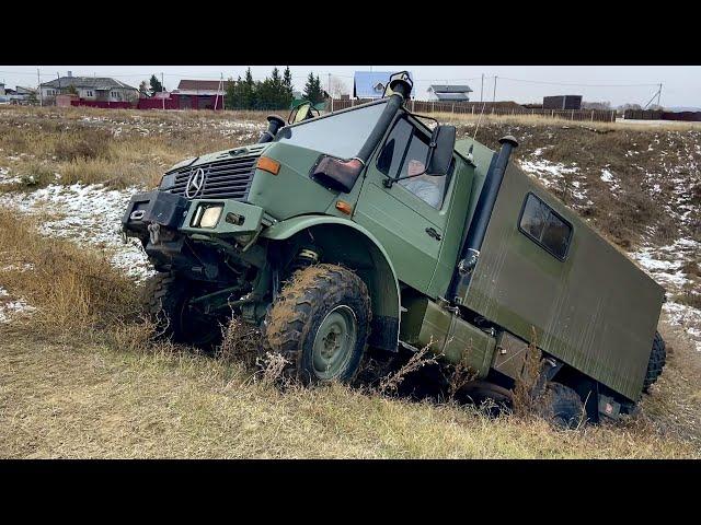 НА ЧТО СПОСОБЕН Mercedes UNIMOG ?  ТЕСТ ВЕЗДЕХОДА 4x4