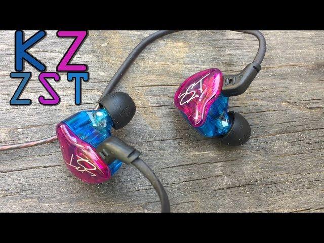 KZ ZST Earphones Review $16