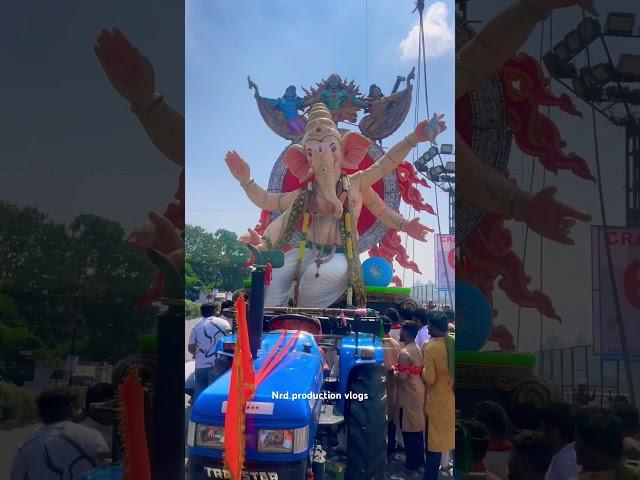 Ganesh Nimajjanam 2024 | Ganpati Visarjan2024 |#ganpati # #shorts#ytshortsindia #ganeshvisarjan2024