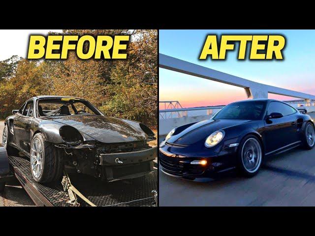 FULL BUILD | Rebuilding A TRASHED Porsche 911 Turbo!