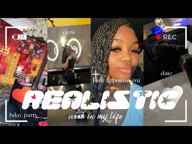 REALISTIC COLLECTIVE vlog ! | HAIR appointment, Practice, BDAY party, date, etc | #TianaTv