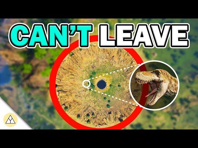 Path of Titans But I Can't Leave IMPACT CRATER!! (REX EDITION)