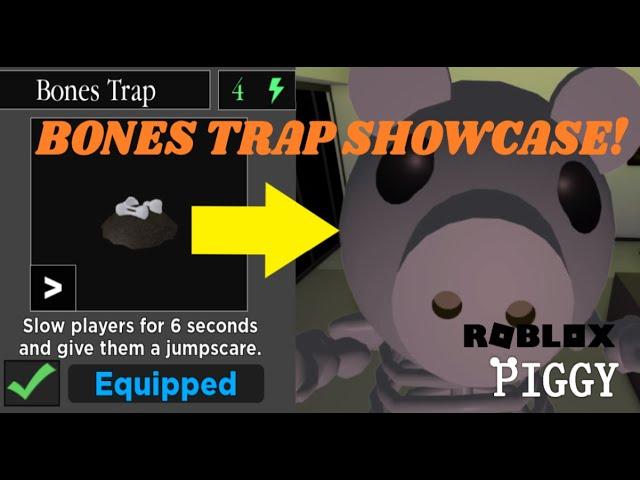 ROBLOX PIGGY "BONES" TRAP SHOWCASE! Roblox Piggy Season 5