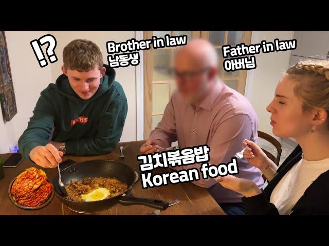 Impressing My Girlfriend's Family By Cooking Korean Food!