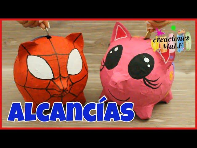 ALCANCÍAS CON MATERIAL RECICLADO || DIY