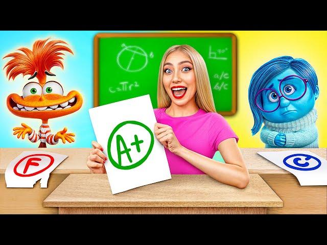 If Emotions Rule Me in School | Inside Out 2 in Real Life by Multi DO Challenge