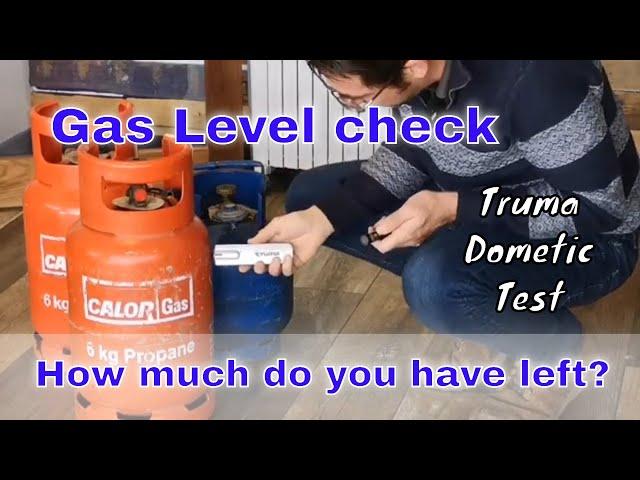 Gas bottle -  Gas bottle  level checker