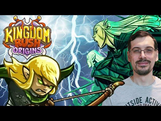 Длинноухая а-та-та | Kingdom Rush Origins прохождение #1